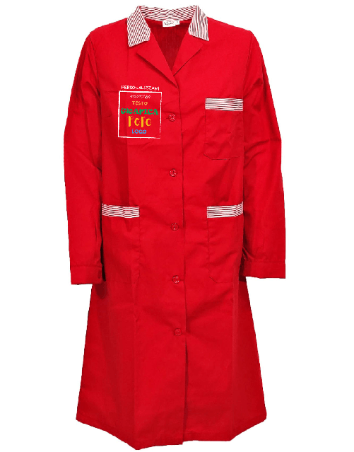 Camice da donna bicolore vari colori taglie da S a XXL Personalizzazione inclusa made in italy S verde